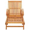 Sun Loungers 2 pcs with Cushions Solid Acacia Wood