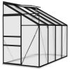 Greenhouse Anthracite Aluminum 185 ftÂ³