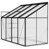 Greenhouse Anthracite Aluminum 185 ftÂ³