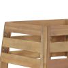 Tree Bench 55.1"x55.1"x33.9" Solid Acacia Wood